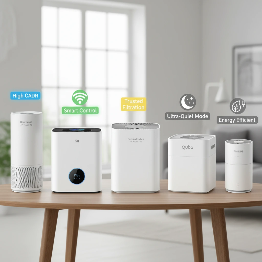 5 Must-Buy Air Purifiers Under ₹10,000 for a Healthier Home