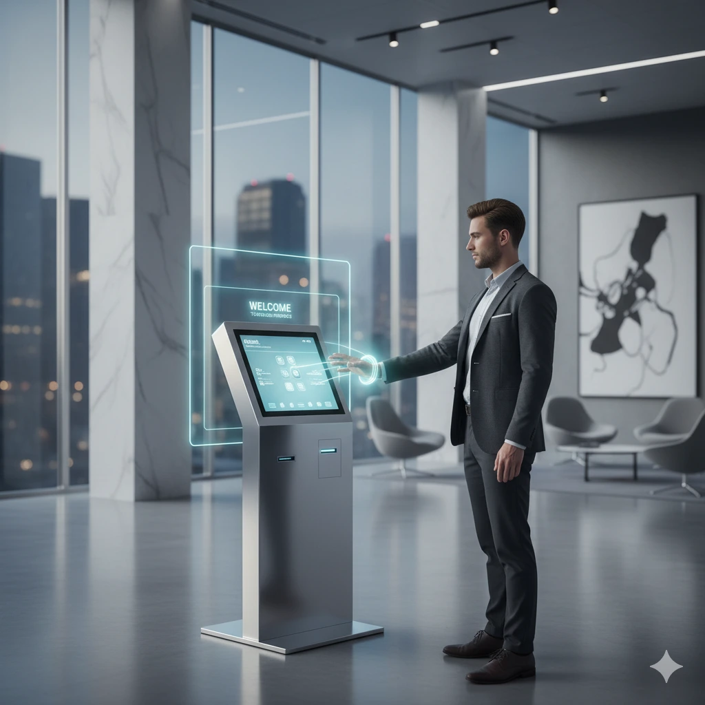 Revolutionize Your Operations with Touchless Kiosk Technology