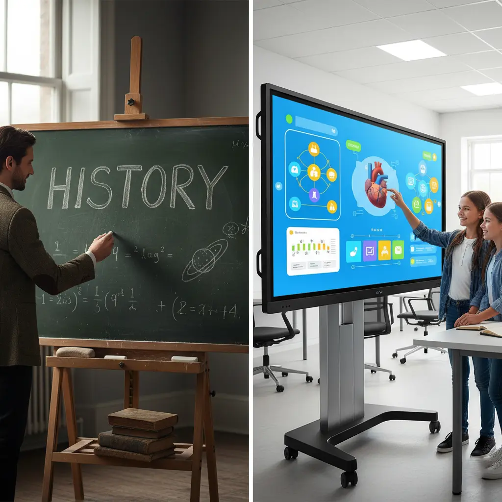 The Digital Classroom Revolution: From Chalkboards to Interactive Displays