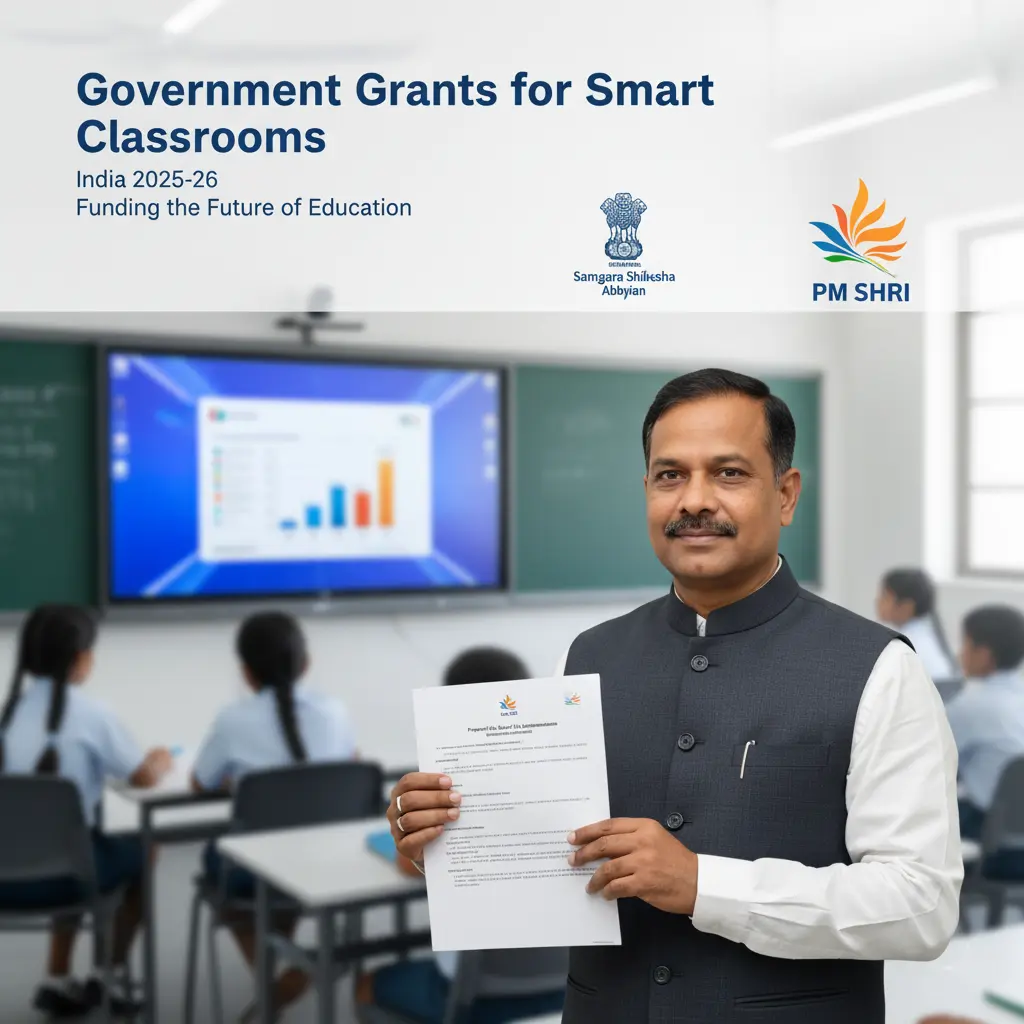 Navigating the Digital Leap: Government Grants for Smart Class Implementation (India 2025)