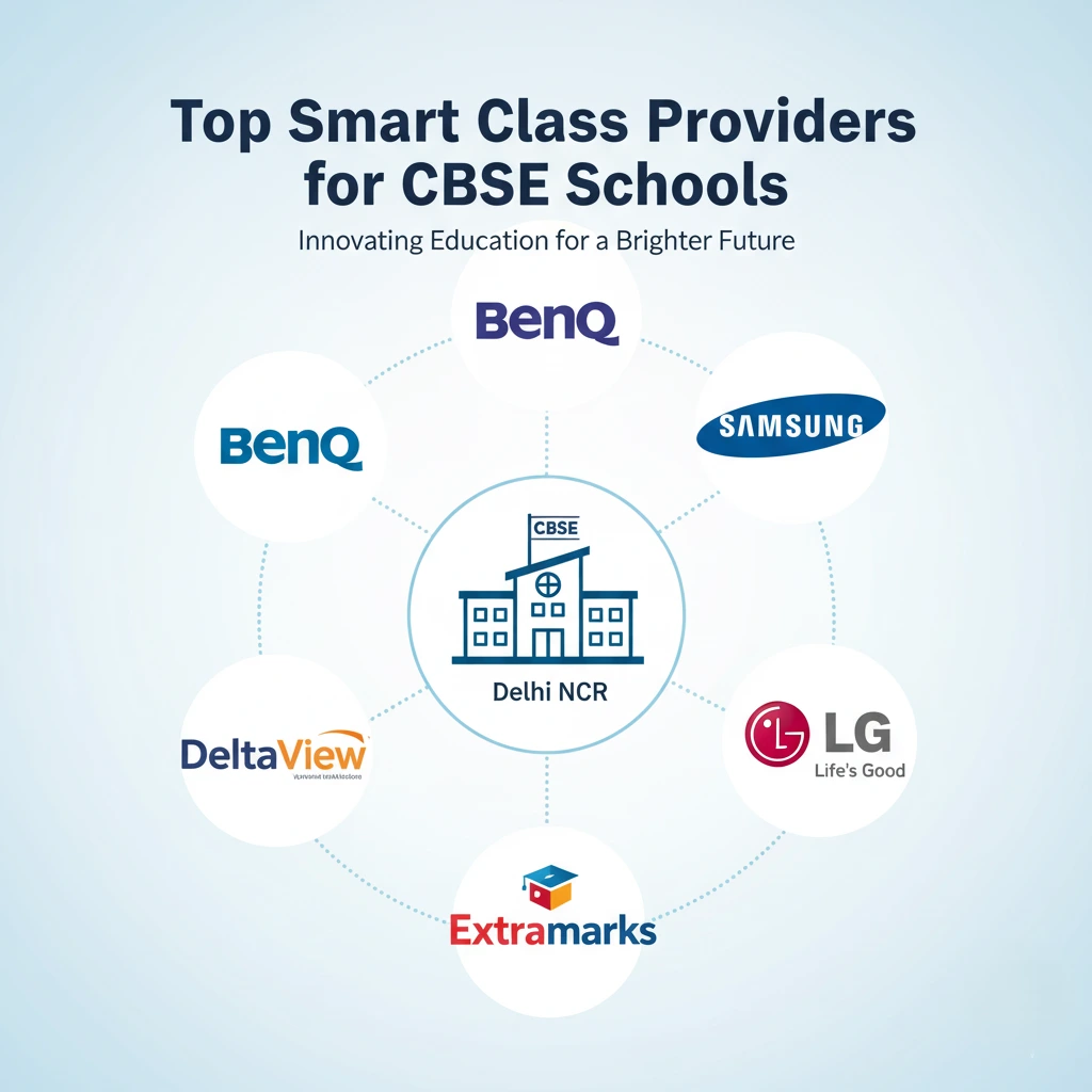 Top-Tier EdTech: Best Smart Class Providers for CBSE Schools in Delhi NCR