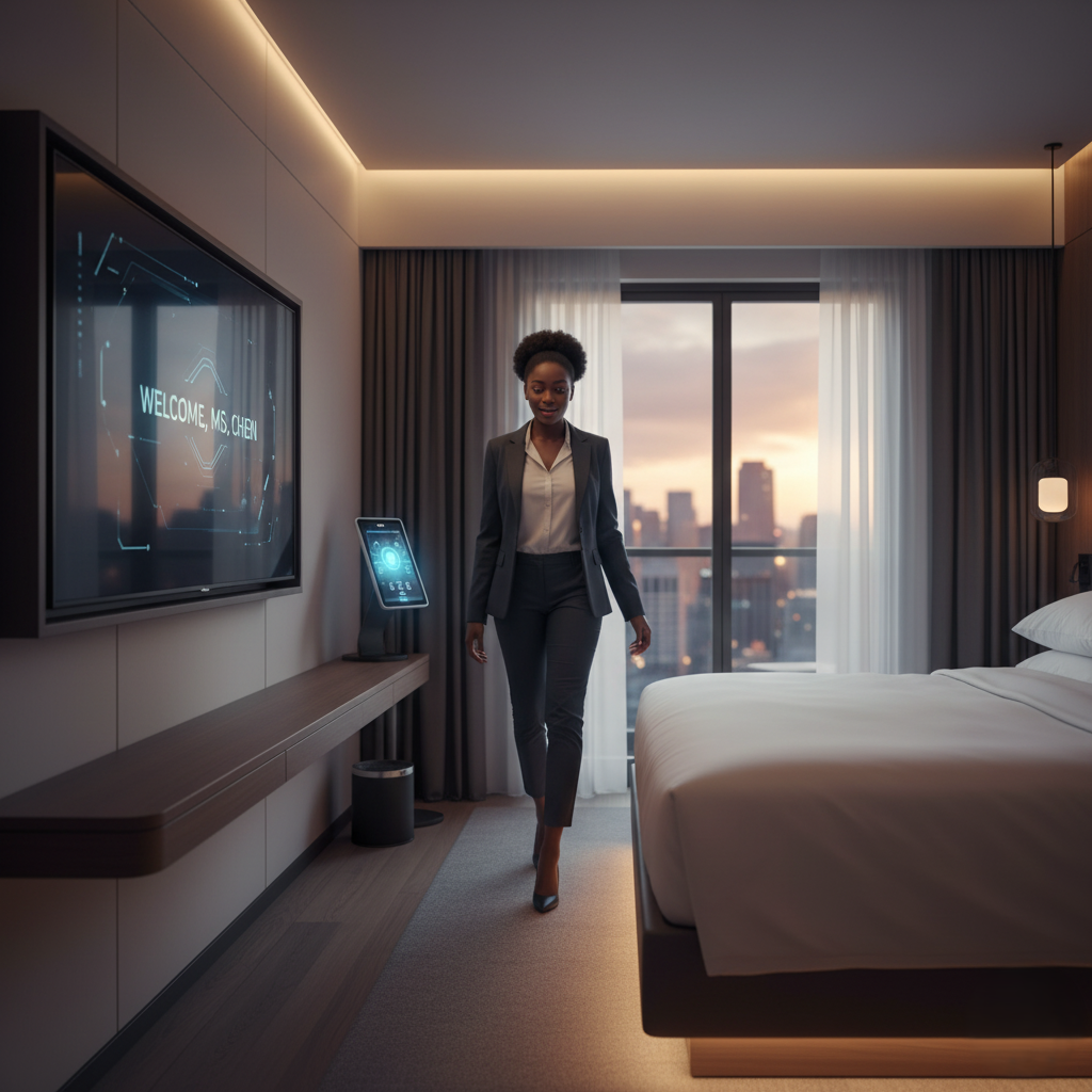 The "Smart" Hotel Room: How Integrated AV and Interactive Panels Are Redefining Guest Luxury
