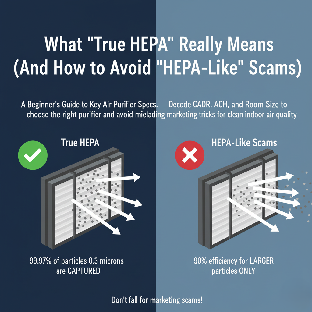 What "True HEPA" Really Means (And How to Avoid "HEPA-Like" Scams)