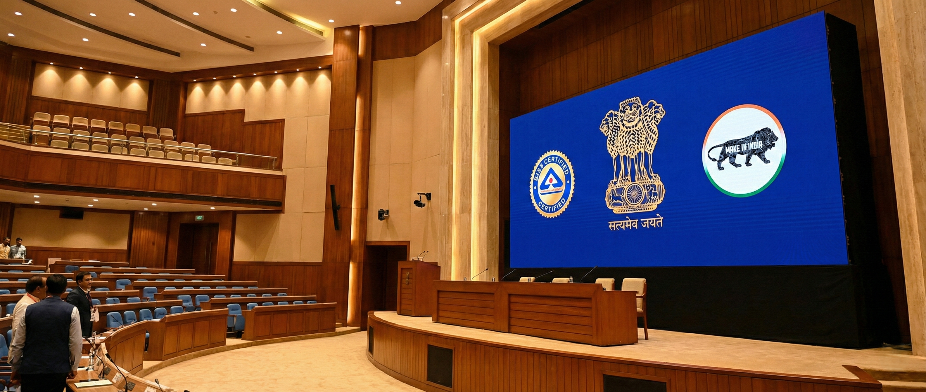 BIS certified LED video wall suppliers for government tender