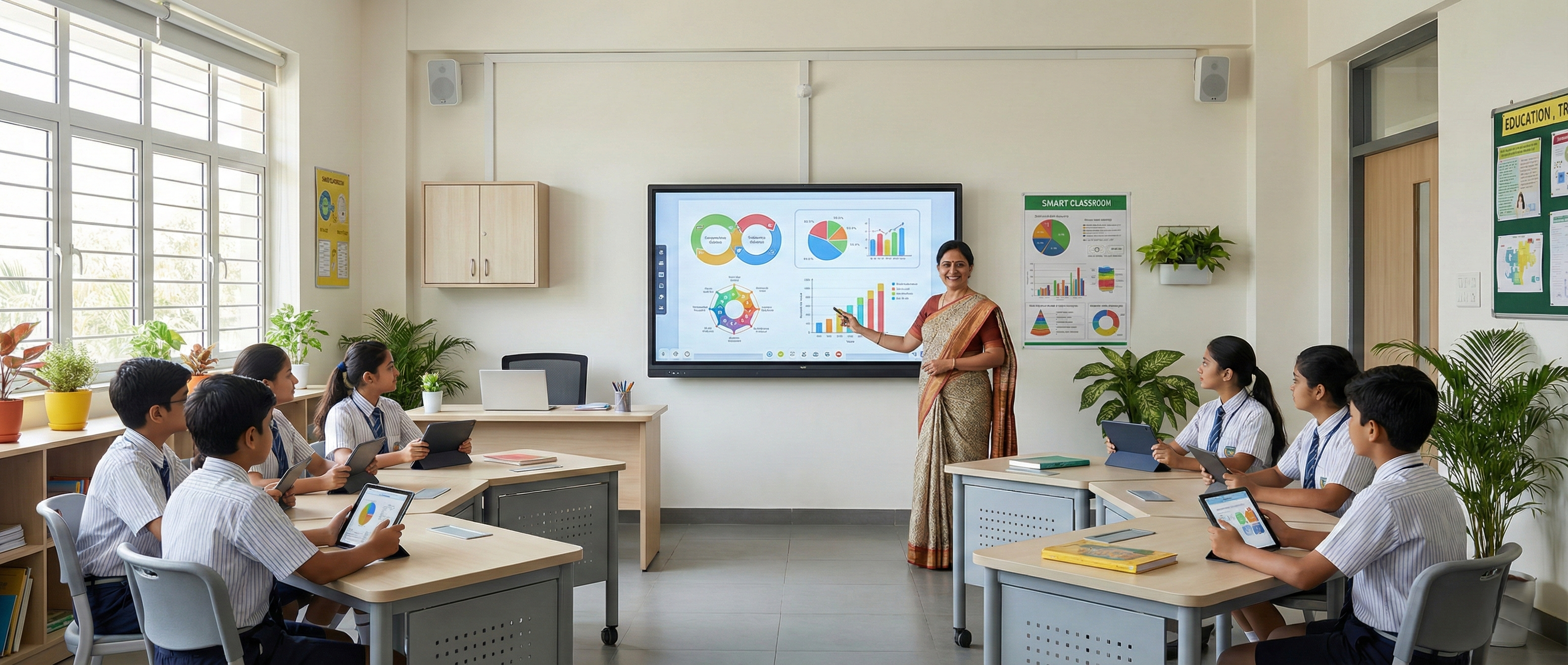 Smart classroom setup vendors near me
