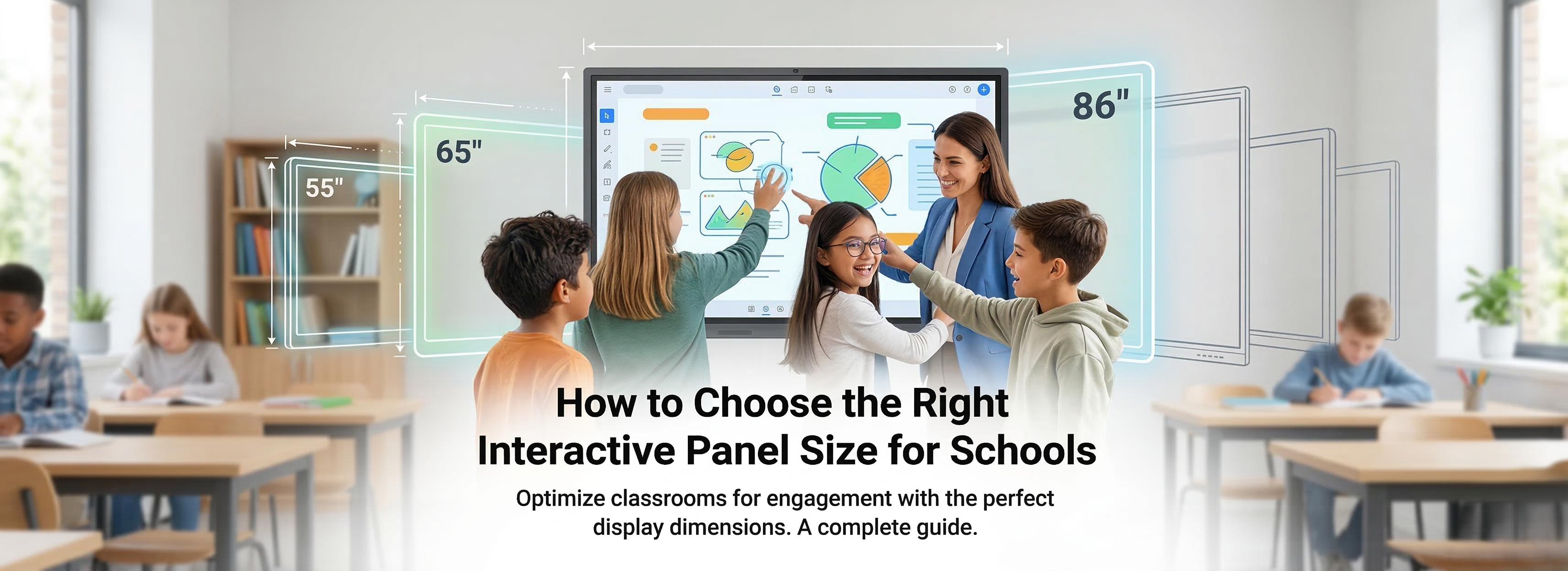 How to Choose the Right Interactive Panel Size for Schools