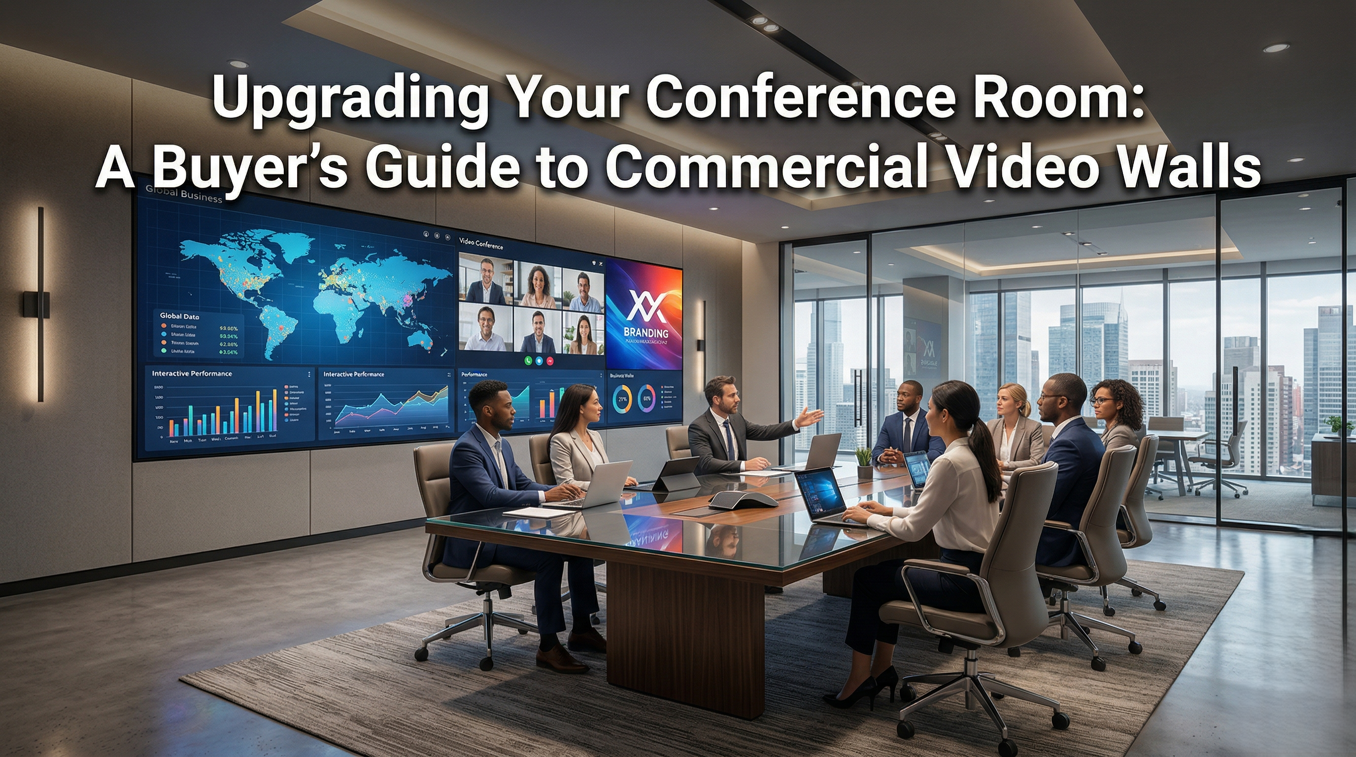 Upgrading Your Conference Room: A Buyer's Guide to Commercial Video Walls
