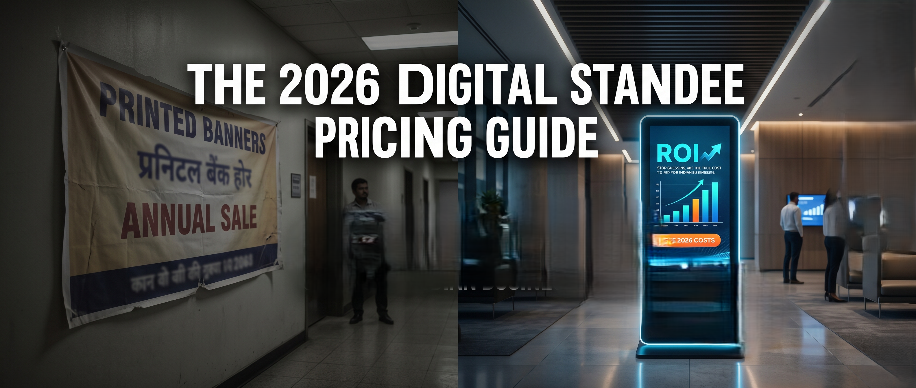 Digital Standee Price in India: 2026 Cost & Feature Guide