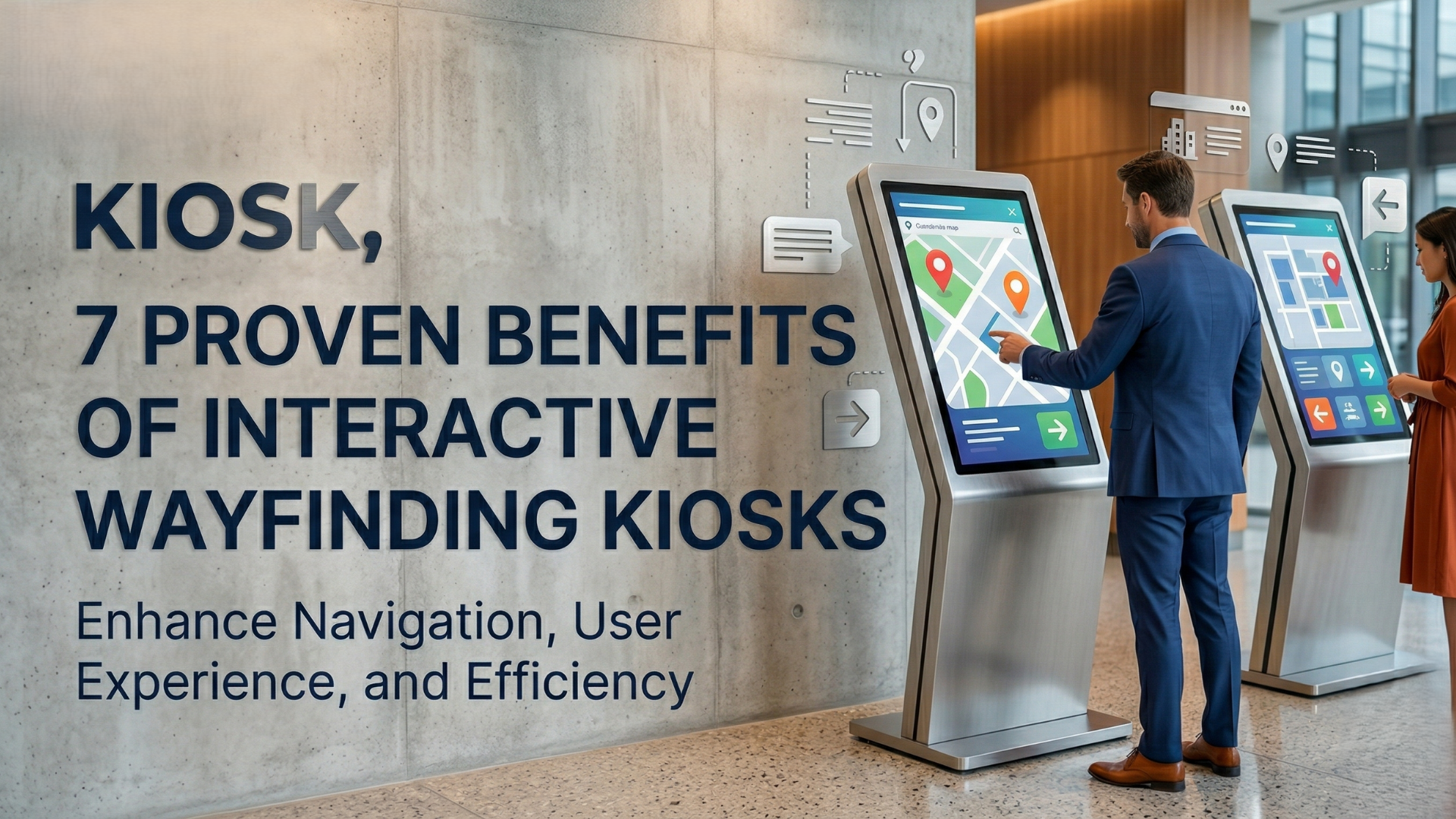 7 Proven Benefits of Interactive Wayfinding Kiosks (2026 Guide)