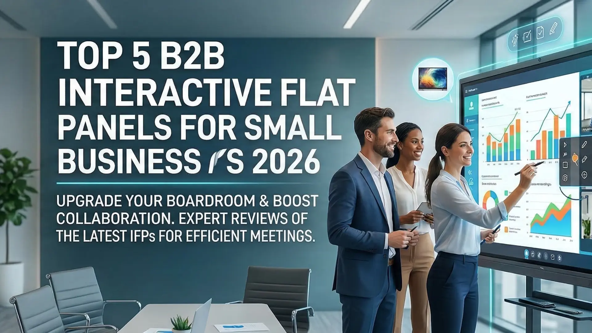 Top 5 B2B Interactive Flat Panels for Small Business 2026