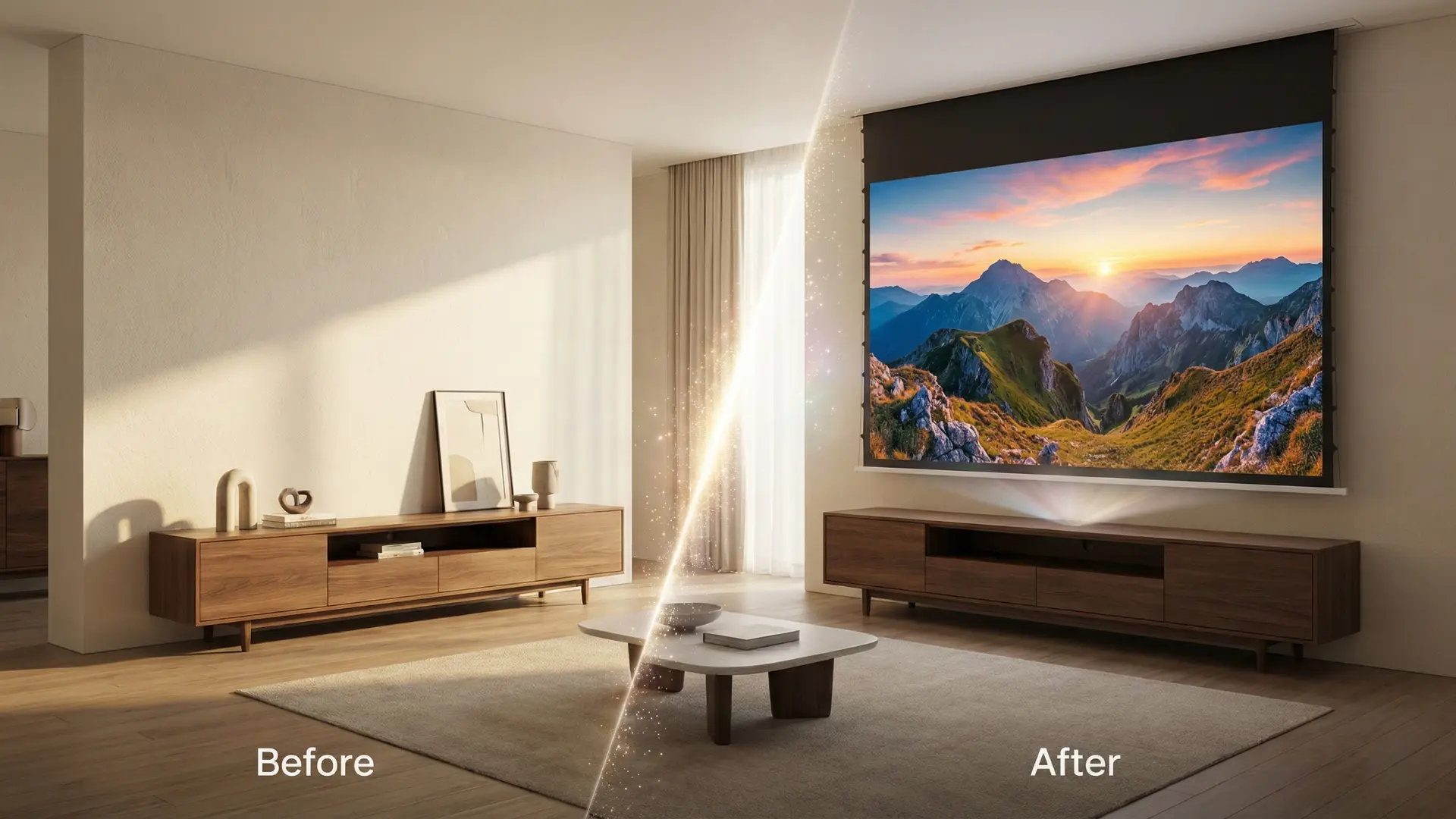 The Invisible Cinema: How to Hide a 120-Inch Screen in Your Living Room