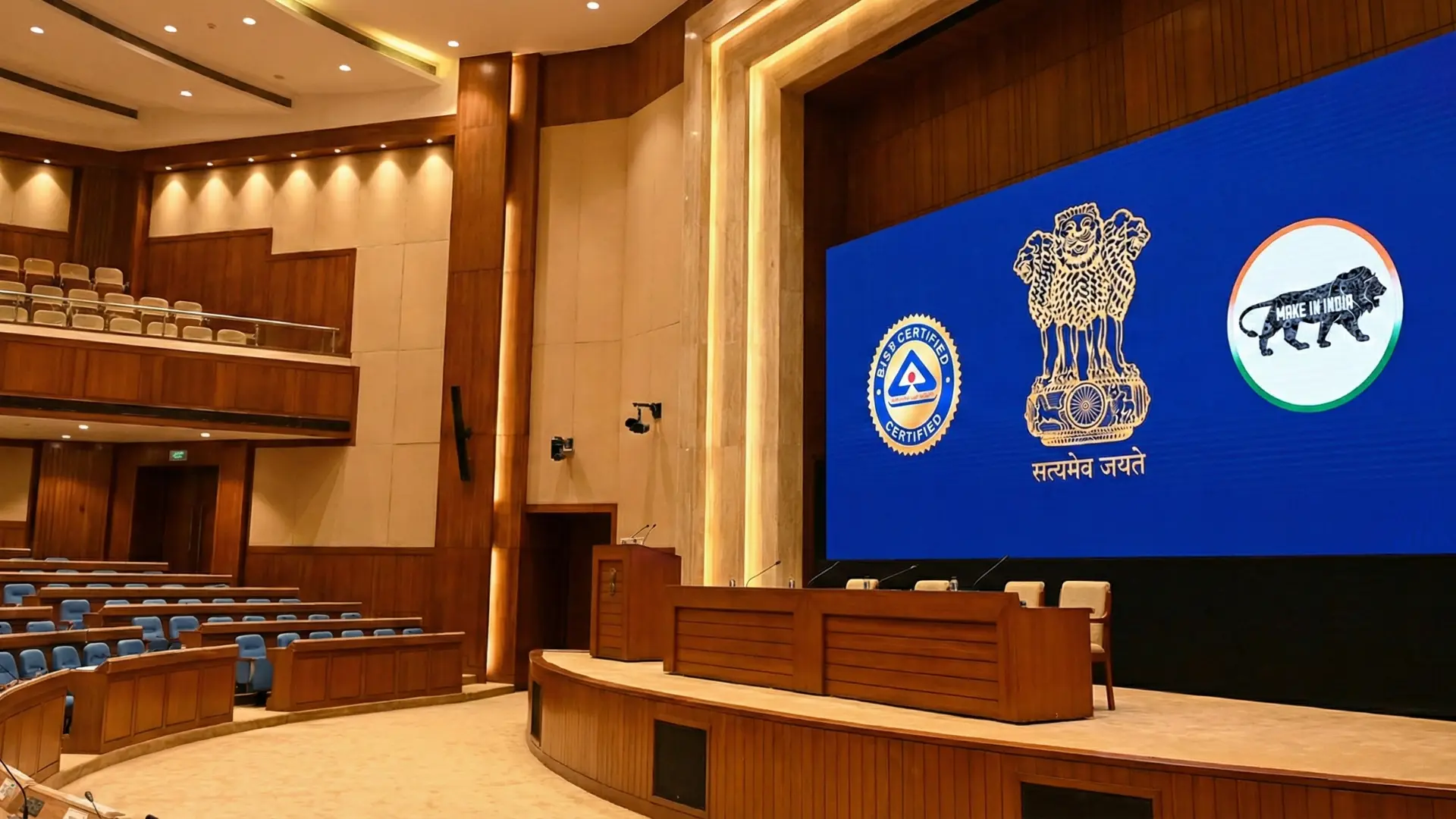 BIS certified LED video wall suppliers for government tender