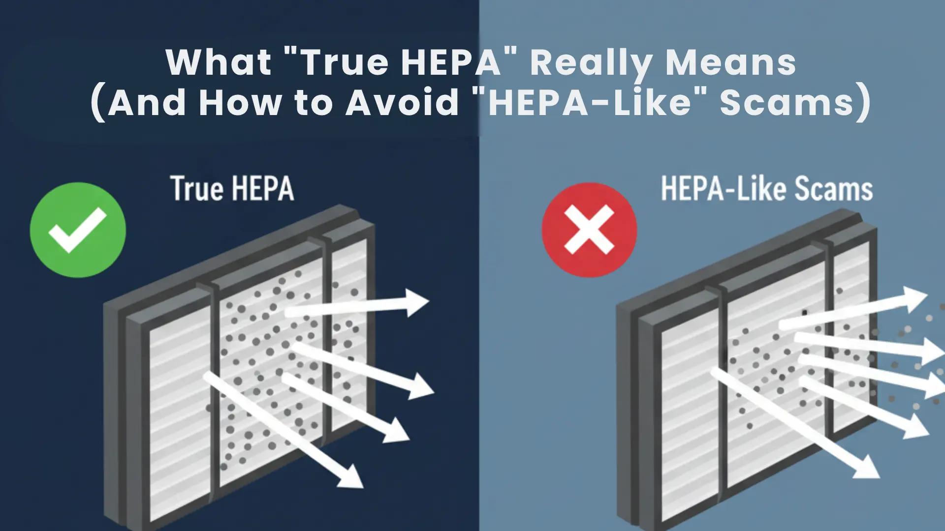 What "True HEPA" Really Means (And How to Avoid "HEPA-Like" Scams)
