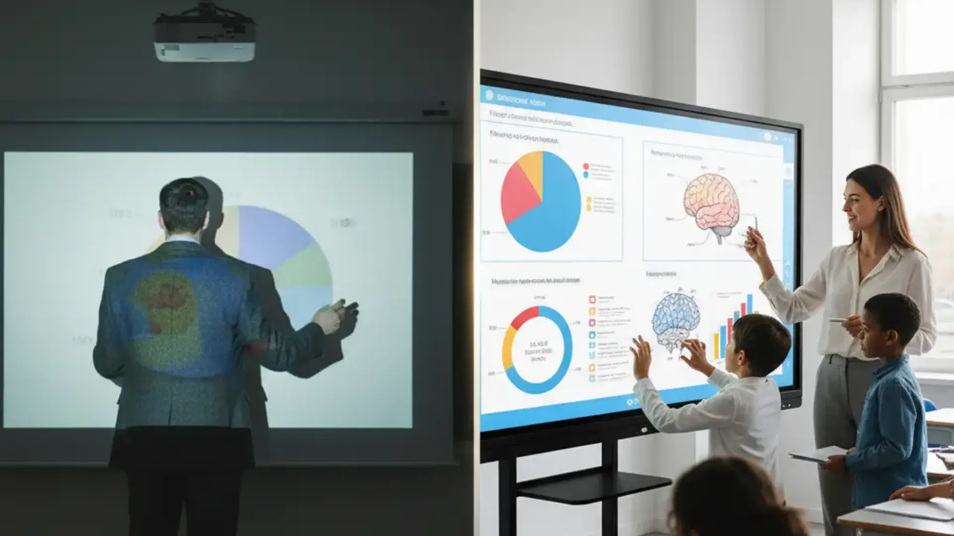 Smart Board vs. Projector: Choosing the Best Classroom Display