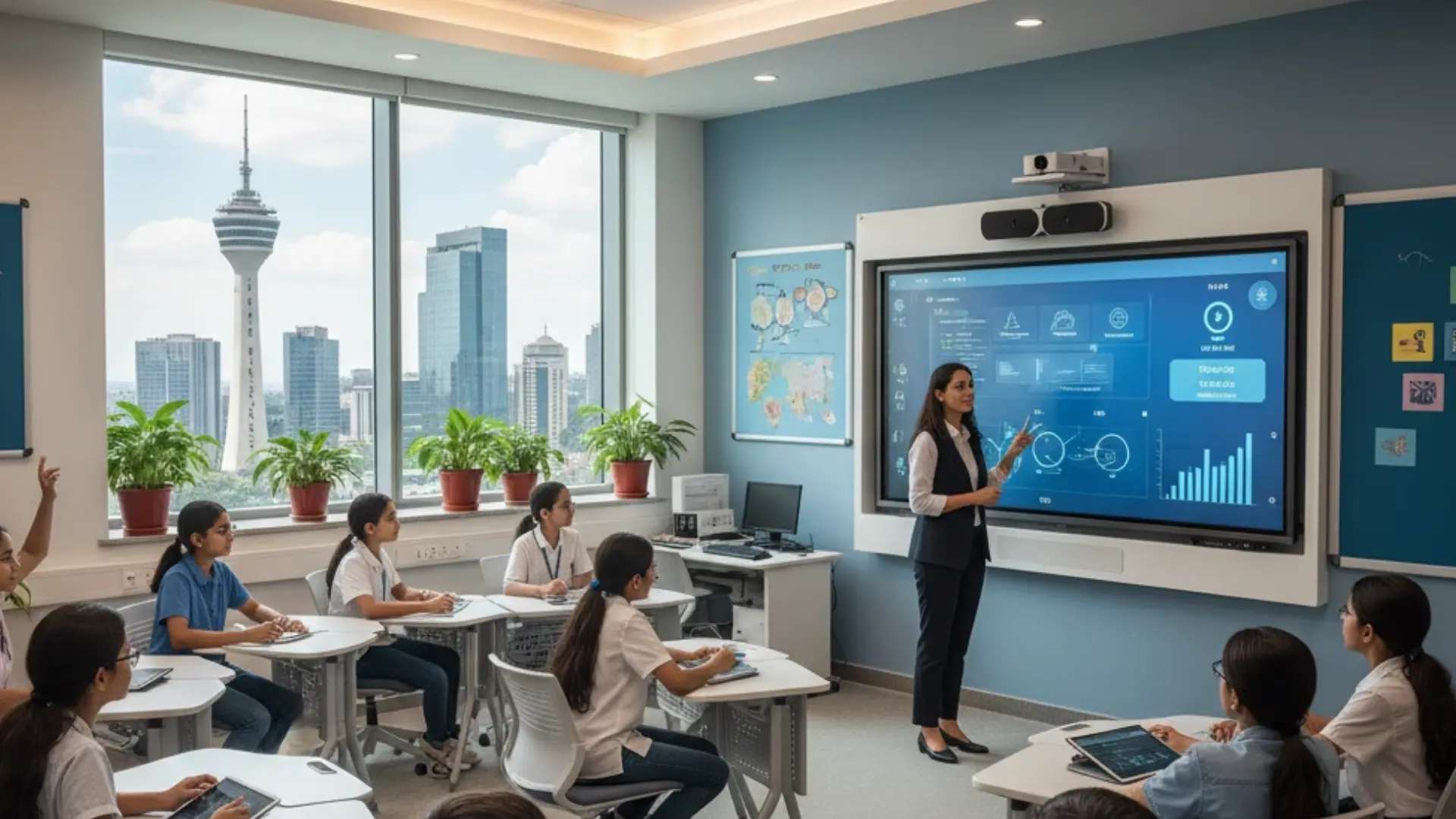 A Digital Shift: Why More Schools in Noida Are Moving to Interactive Panels