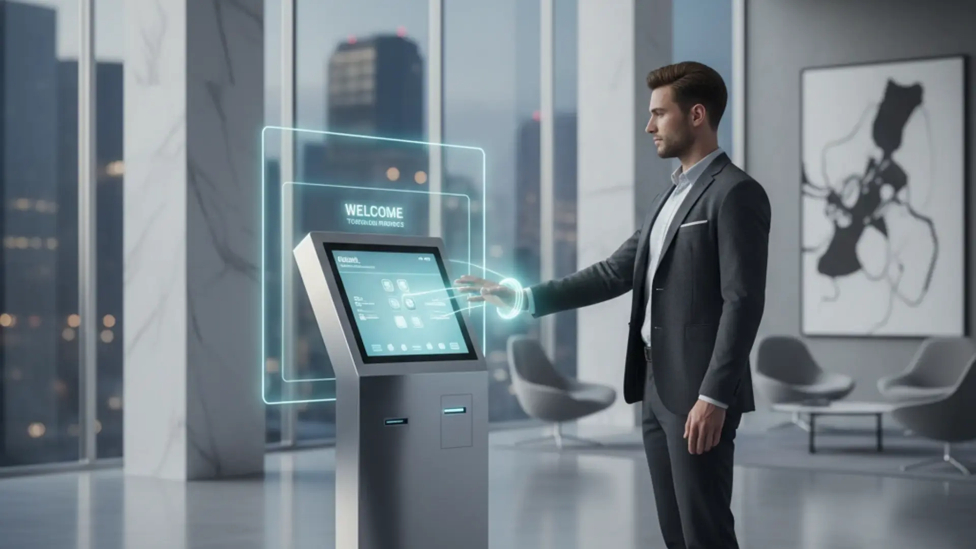 Revolutionize Your Operations with Touchless Kiosk Technology