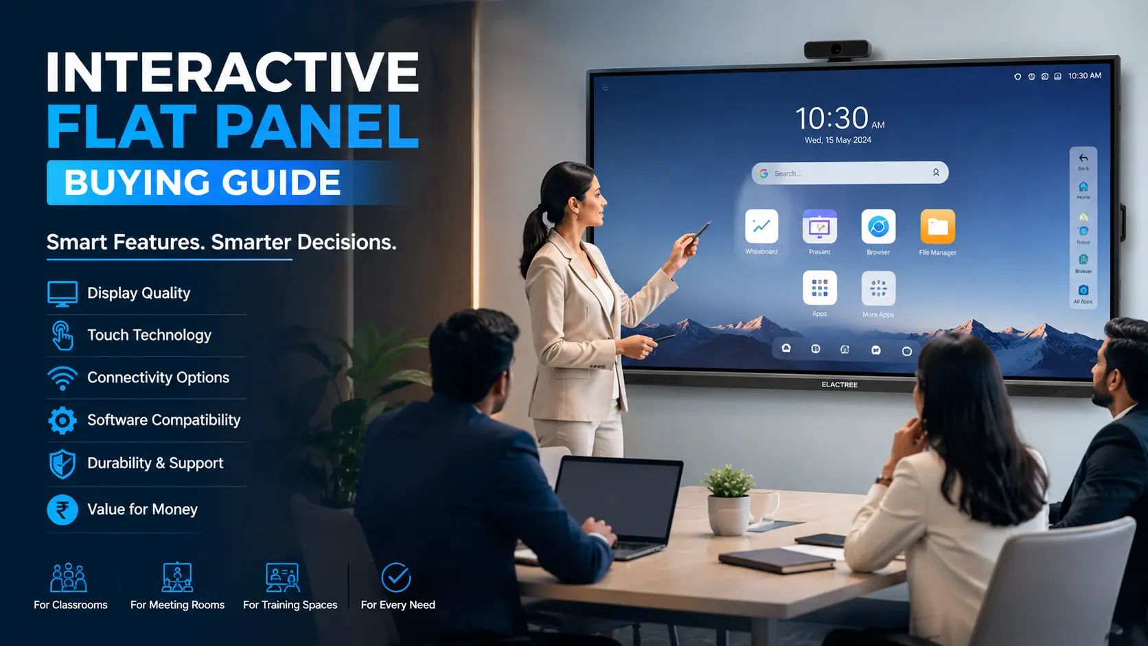 Interactive Panel Buying Guide India (2026) | How to Choose the Right Panel