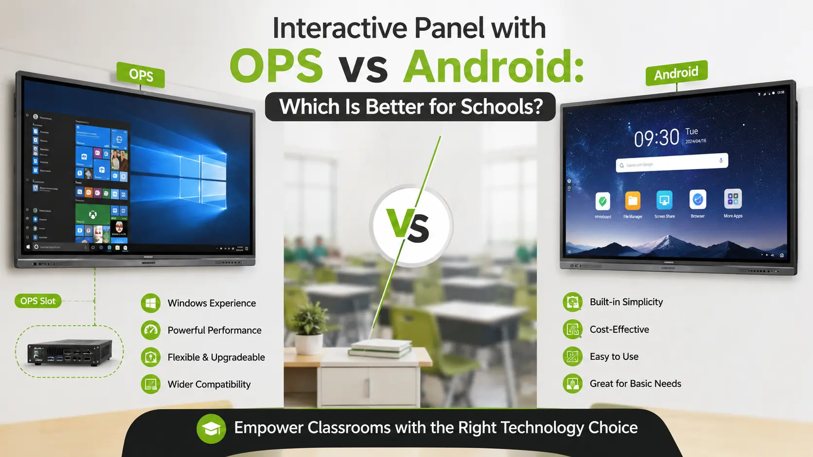 Interactive Panel with OPS vs Android: Which Is Better?