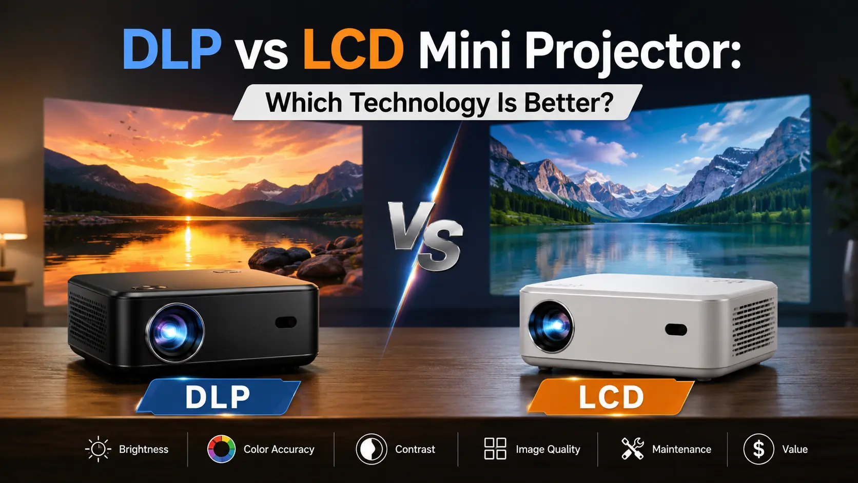 DLP vs LCD Mini Projector: Which Technology Is Better?
