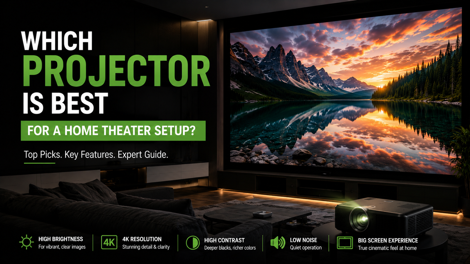 Which Projector Is Best for a Home Theater Setup? | India Buyer’s Guide