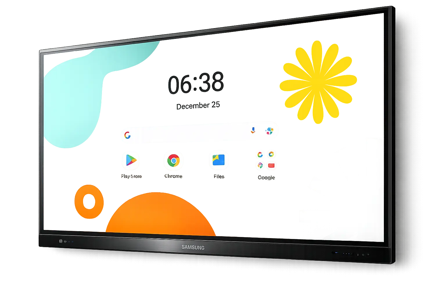 Interactive flat Panel