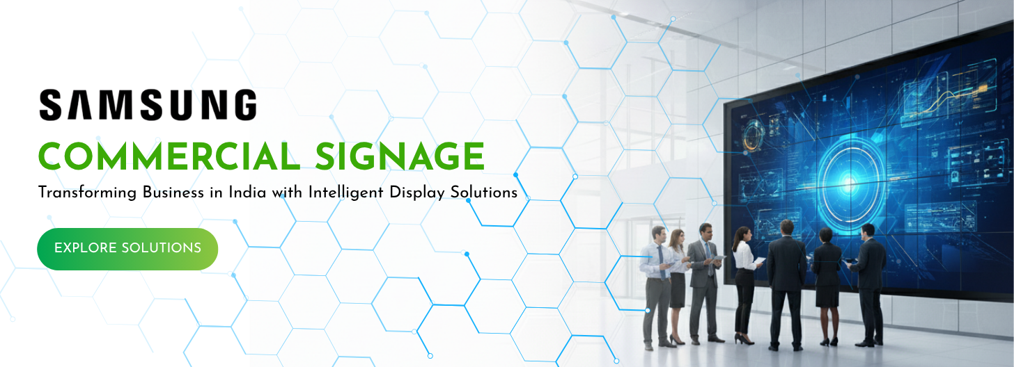  Samsung commercial signage displays in Ghaziabad