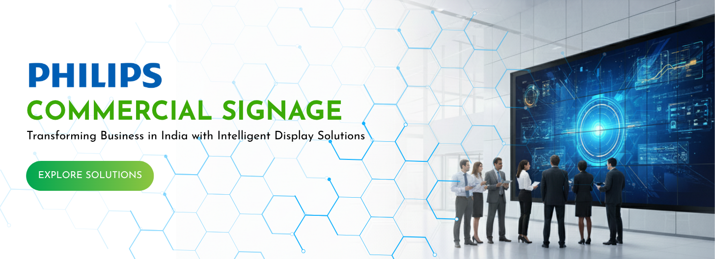  Philips commercial signage displays in Ghaziabad