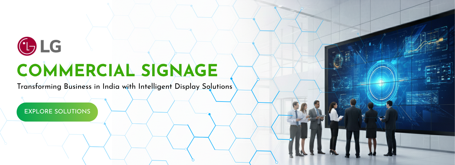  LG commercial signage displays in Faridabad