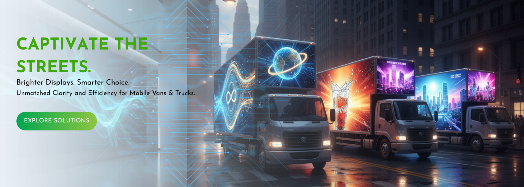 LED Screen for Mobile Van | Outdoor Truck Mount Displays | Elactree