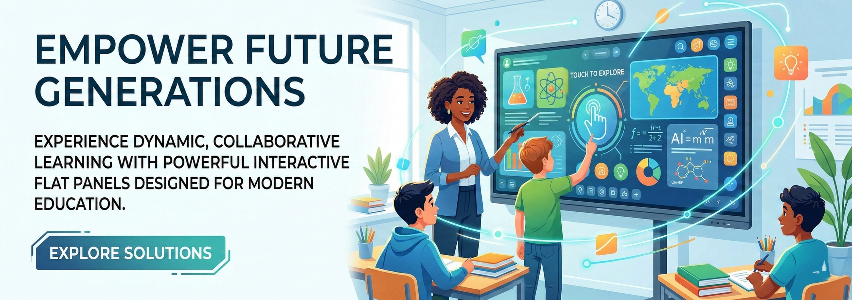 Electronic Whiteboards for Classrooms | Authorized Dealer