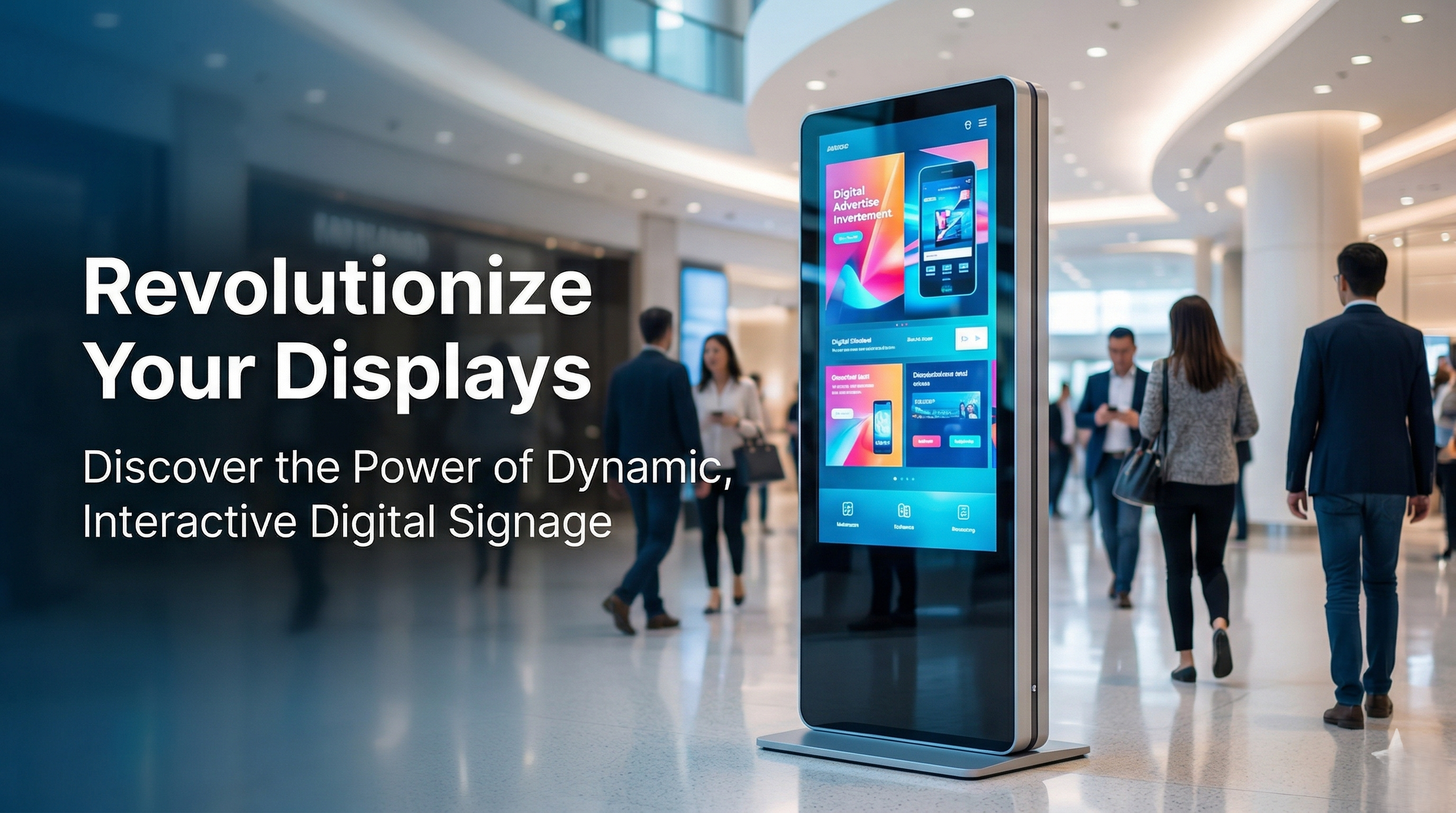 Digital Standee Manufacturer  | 43"-55" | PAN-India Setup