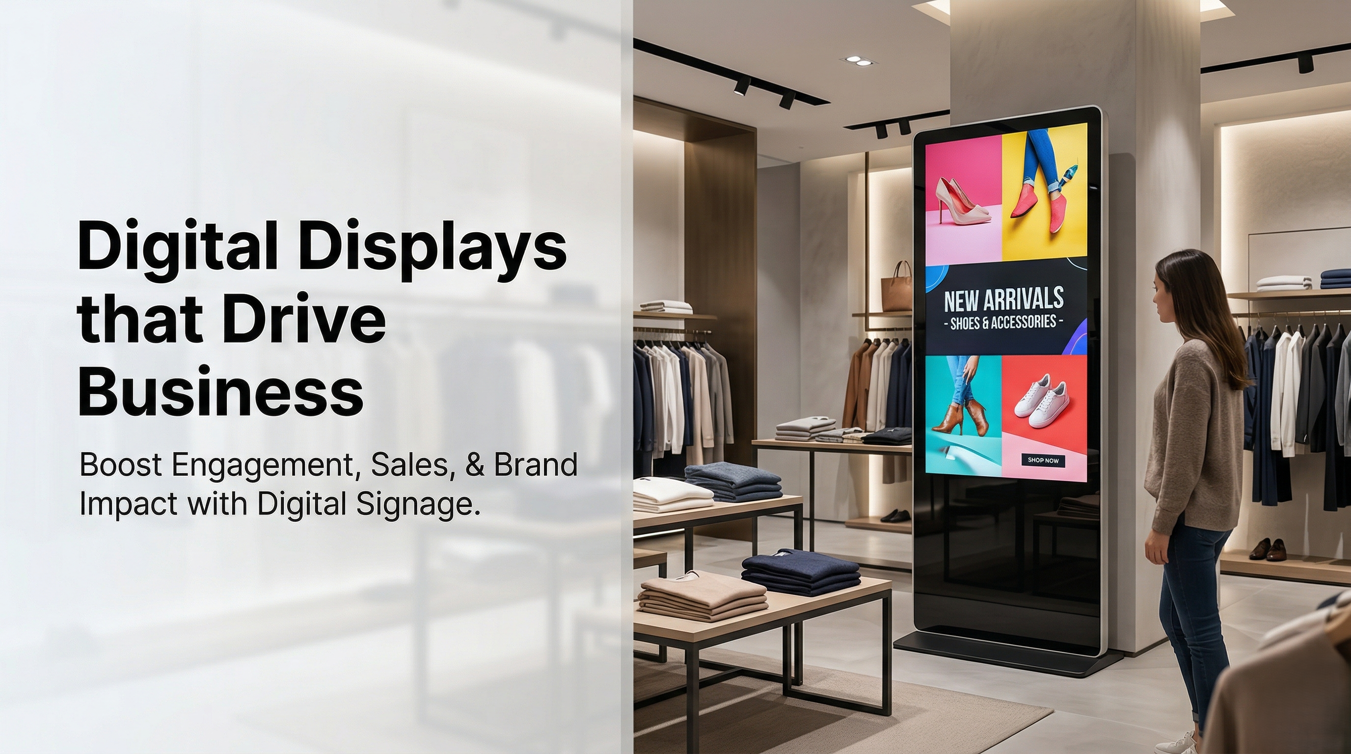 Digital Sign Boards for Business | B2B Quotes | Auth Dealer
