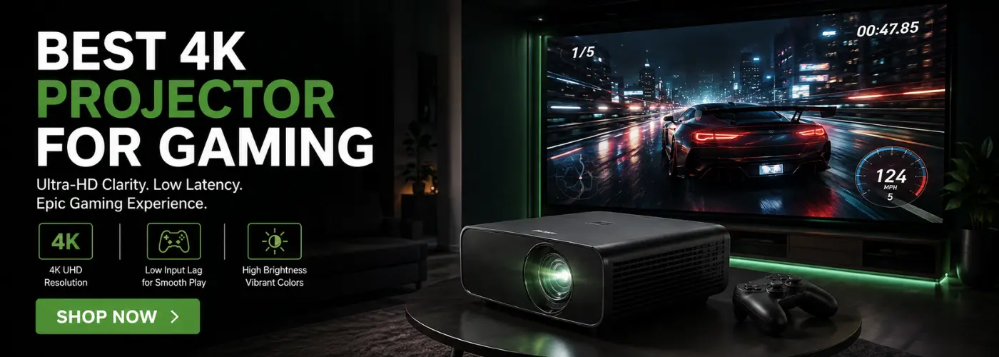  Best 4K Projector for Gaming: Input Lag, Refresh Rates & India Guide