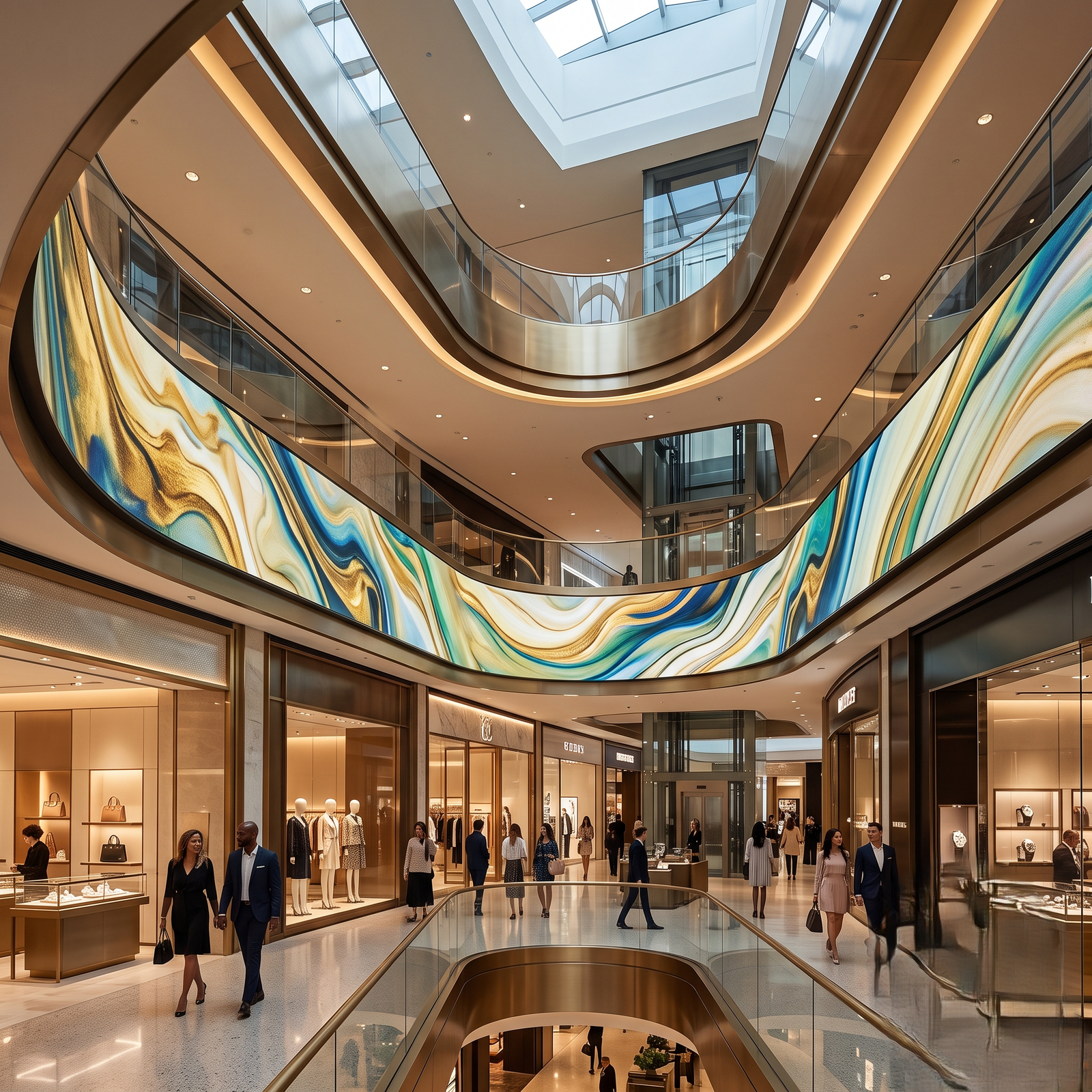 retail video wall display solutions