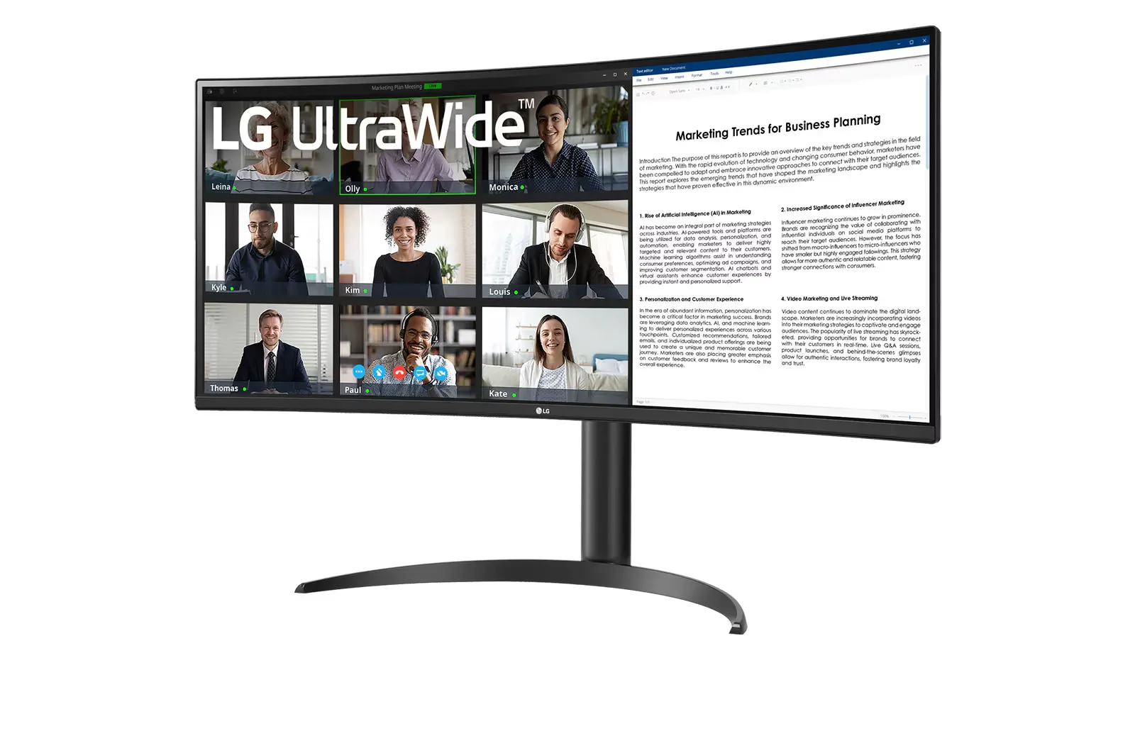 LG 34WR55QC-B