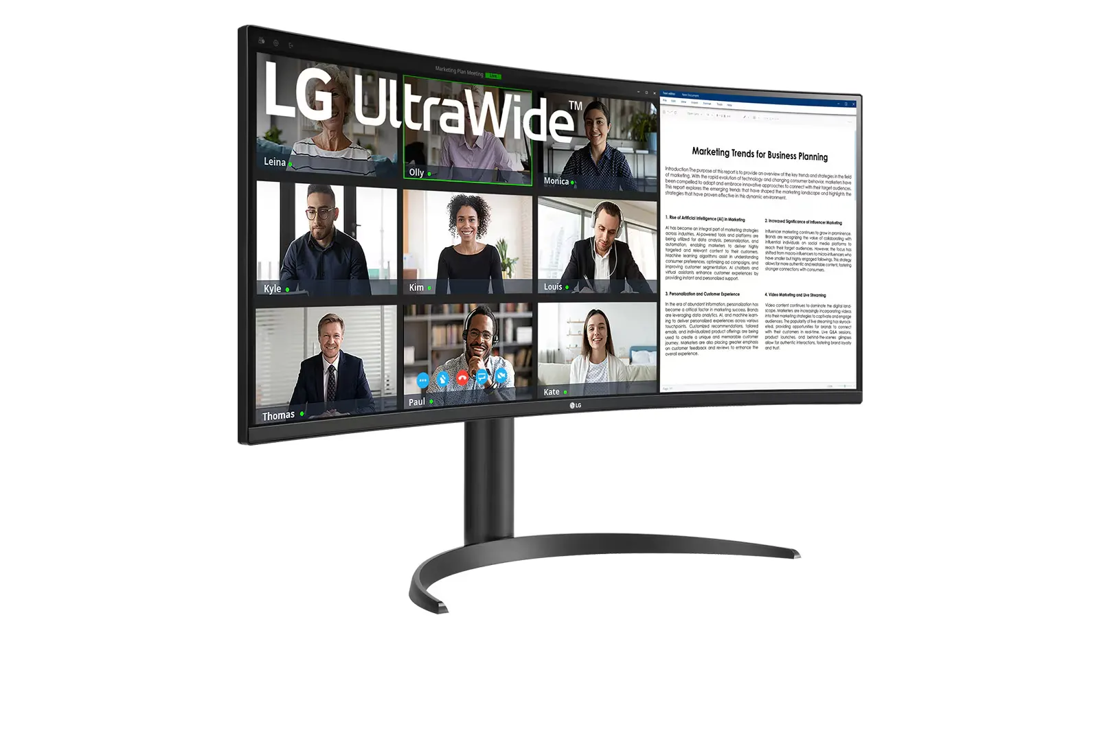 LG 34WR55QC-B
