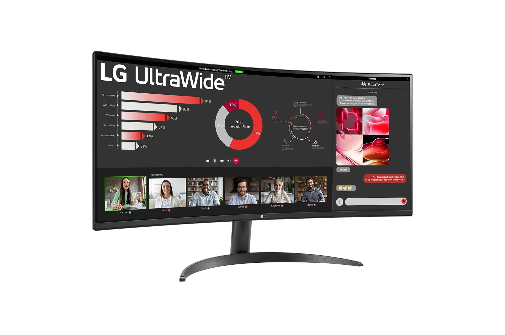 LG 34WR50QC-B