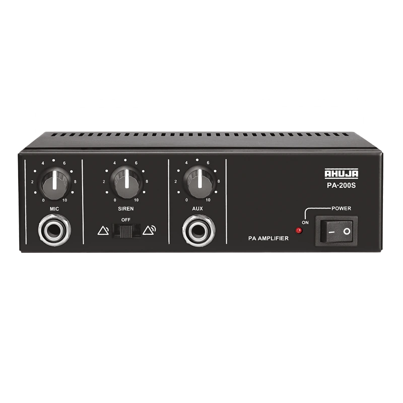 Ahuja Mobile PA Mixer Amplifiers